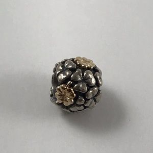 PANDORA Clover Two Tone Charm